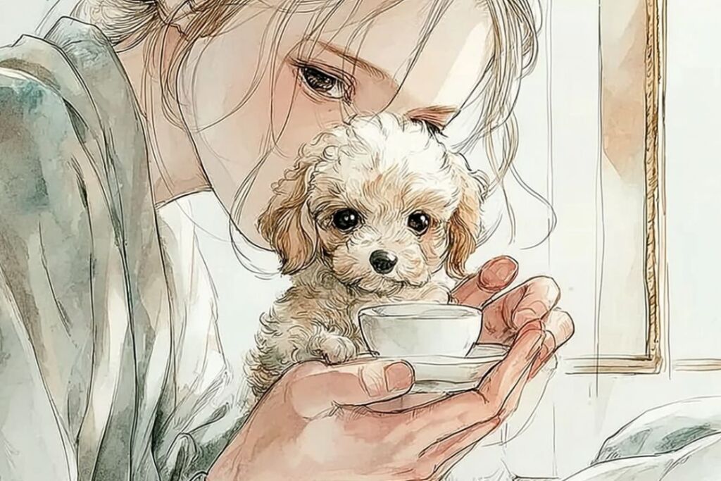 子犬のティーカッププードルの販売価格の違い