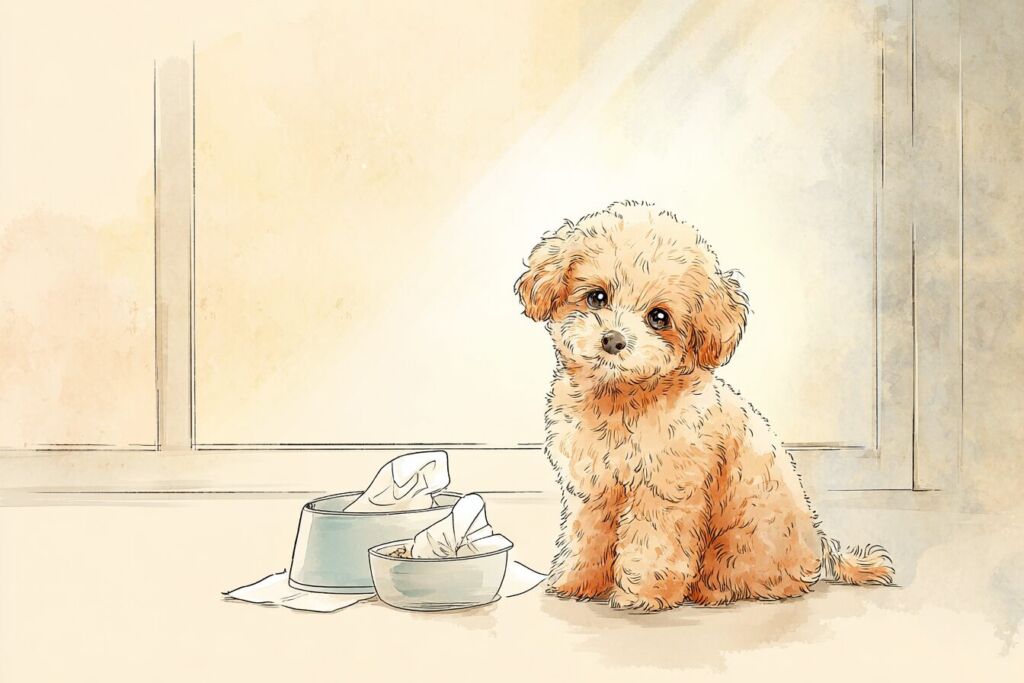 涙やけが子犬期に起こりやすい３つの理由